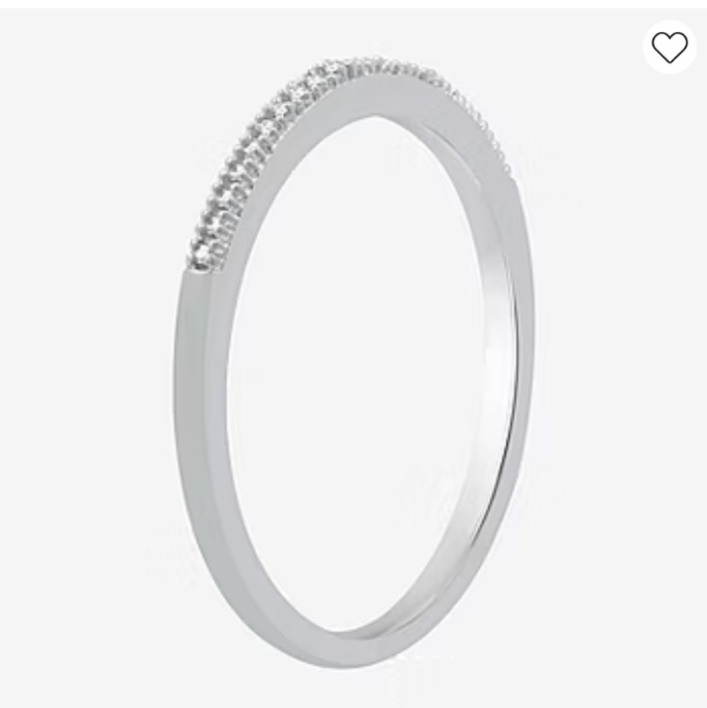 Diamond Accent Band Size 7
